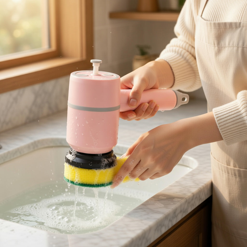 Automatic Electric Cleaning Brush for Tough Grime