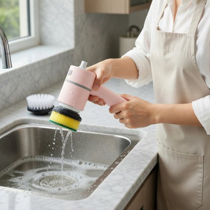 Automatic Electric Cleaning Brush for Tough Grime